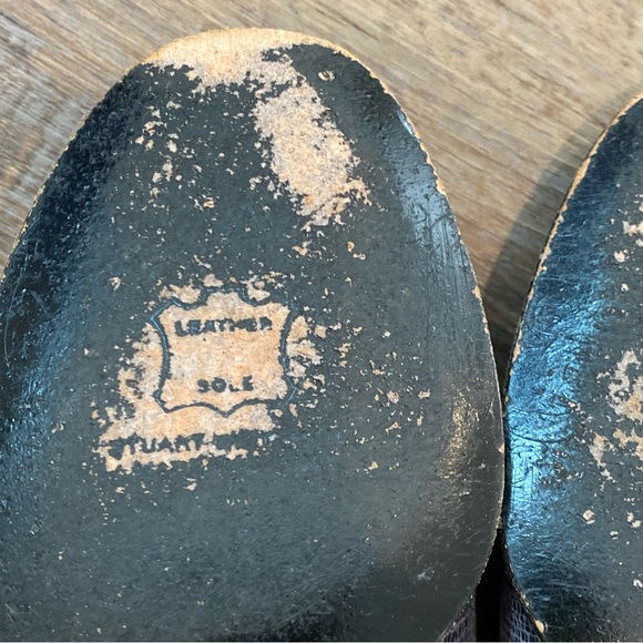 Stuart Weitzman leather ballet flats animal print - Picture 10 of 10